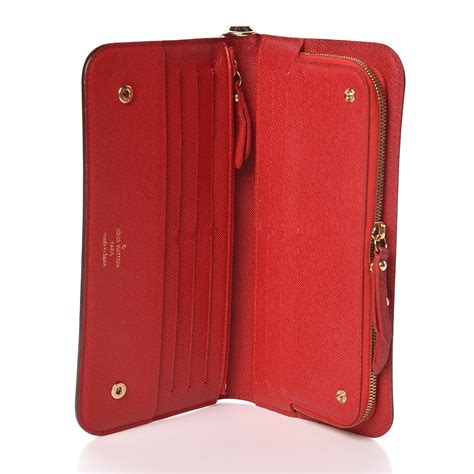 red monogram louis vuitton|LOUIS VUITTON Monogram Insolite Wallet Red .